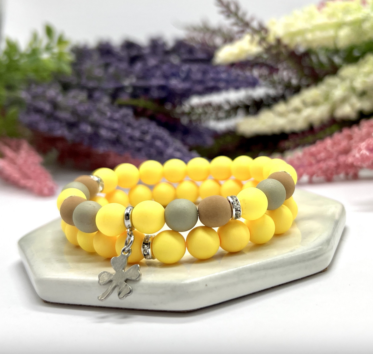 Sada náramků z korálků Estrela