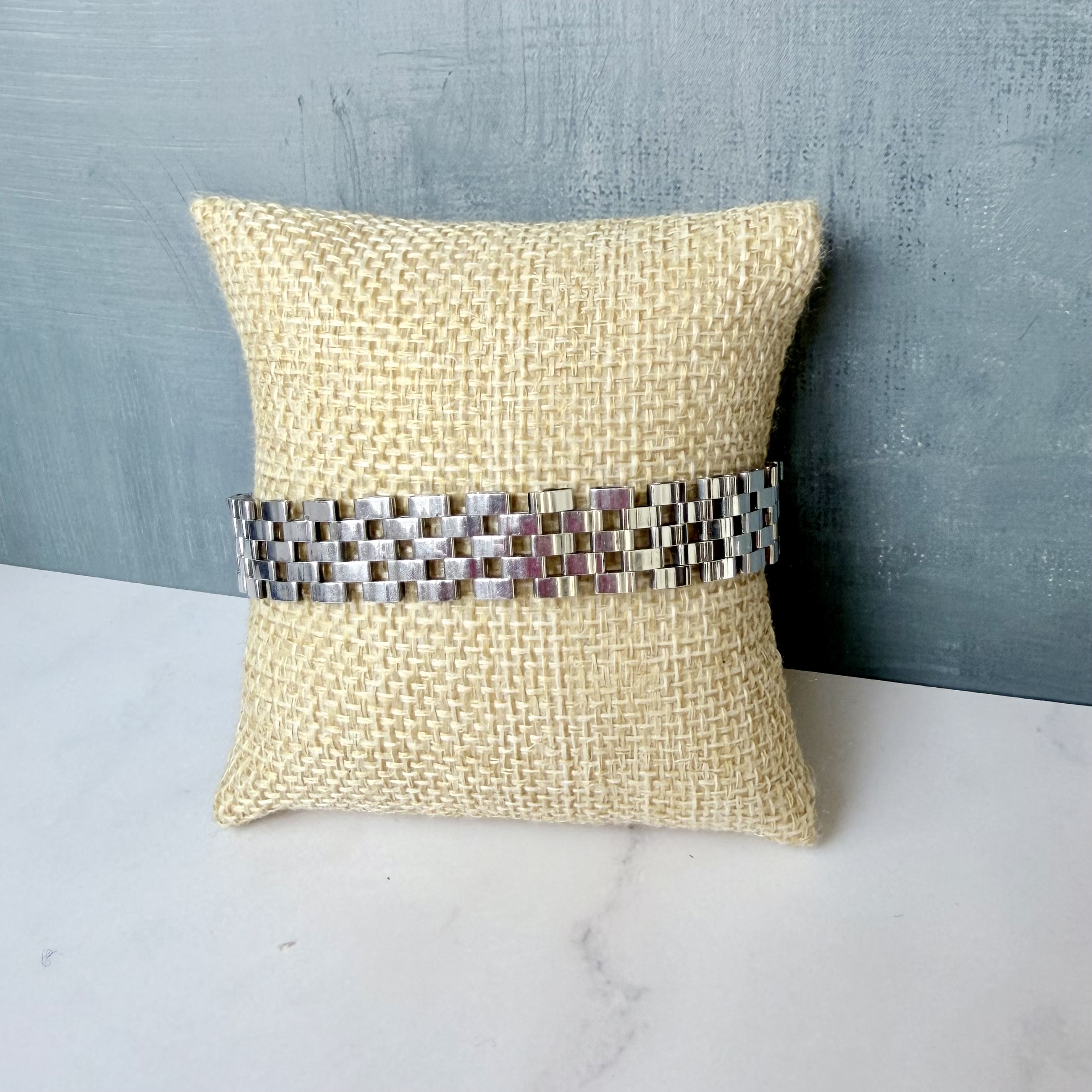 Miyuki náramek Aurum Obscura  silver