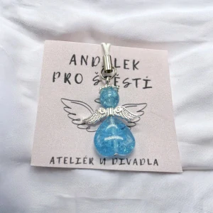 Andílek pro štěstí – světle modrá