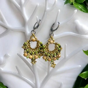 Náušnice Vejířky - Fata Morgana