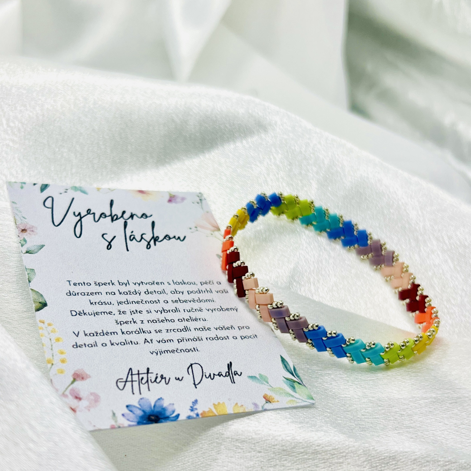 Elastický náramek Serenata Colourful