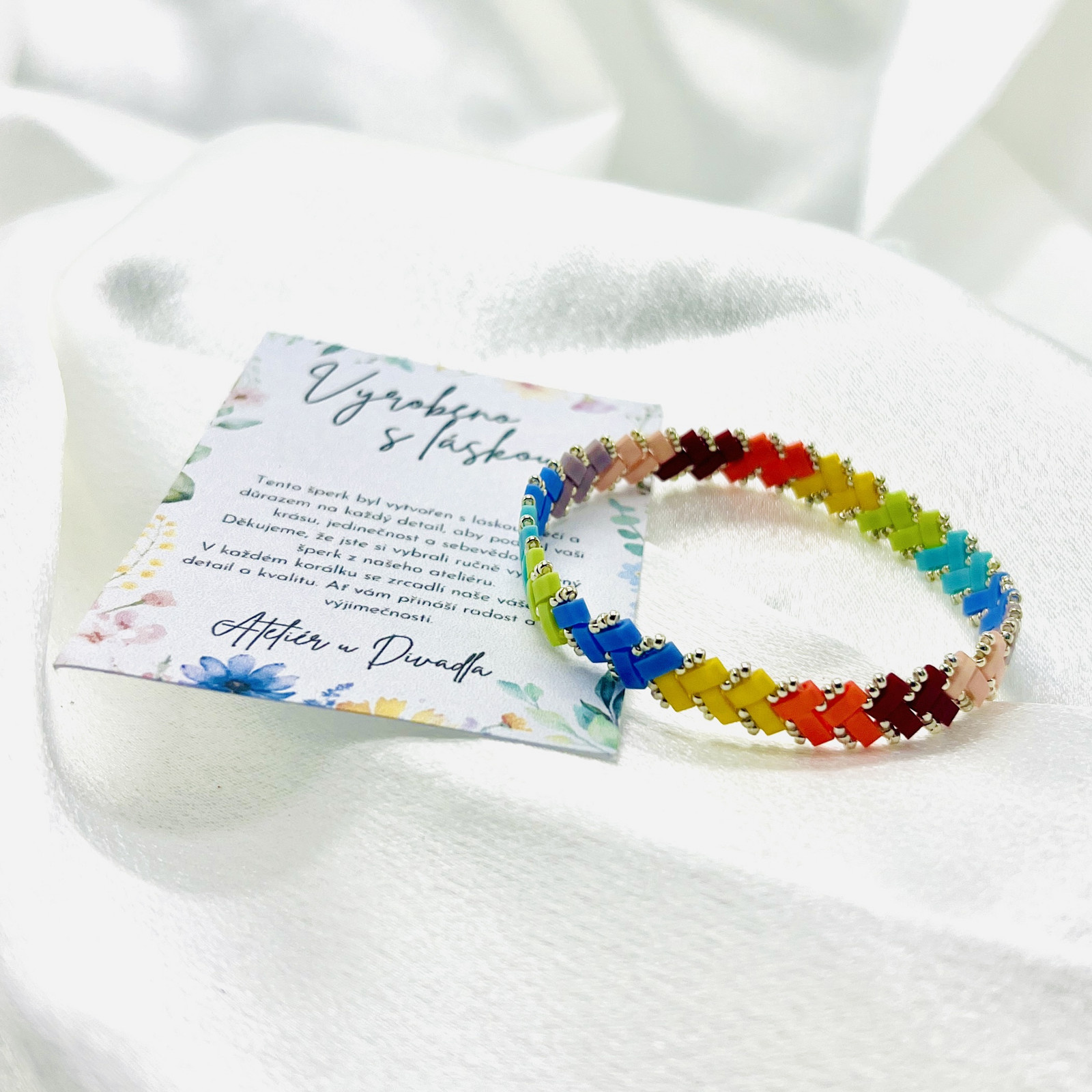 Elastický náramek Serenata Colourful